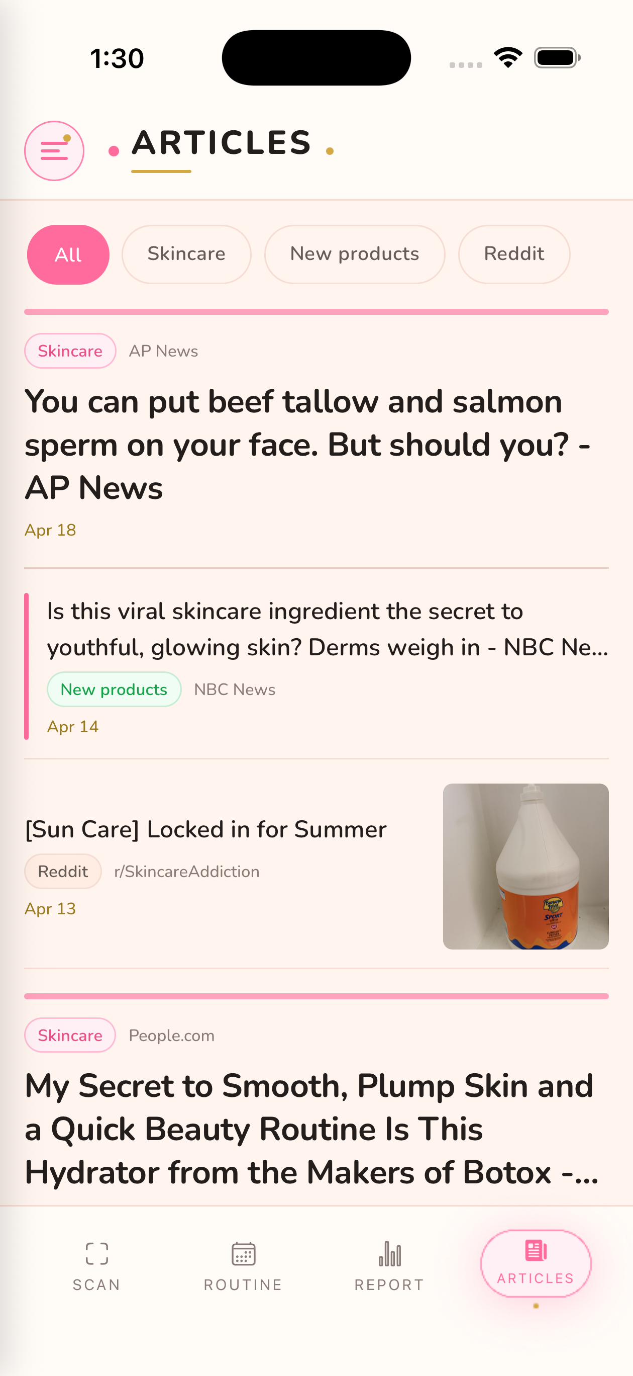 Knowledge articles